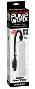 Pipedream Pump Worx Silicone Power Penis Pump - Clear