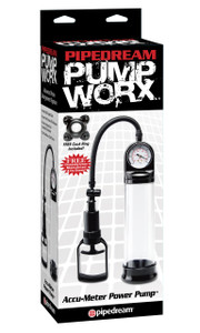 Pipedream Pump Worx Accu - Meter Power Penis Pump