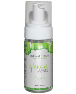 Intimate Organics Green Tea Tree Oil Foaming Sex Toy Cleaner 100Ml Intimate Organics Green Tea Tree Oil Foaming Sex Toy Cleaner 100Ml