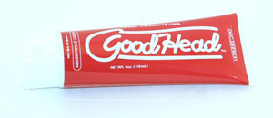 Doc Johnson GoodHead Oral Sex Gel - 4 Oz Sweet Strawberry