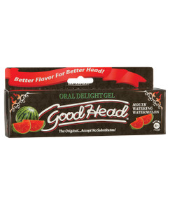 Doc Johnson GoodHead Oral Sex Gel - 4 Oz Watermelon
