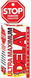 Nasstoys Stop Ultra Maximum Delay Penis Enhancement Delay Spray - 1.5 Oz