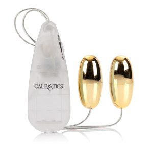 CalExotics Pocket Exotics Double Gold Bullet Vibrator s