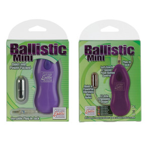 CalExotics Ballistic Mini Vibrator Includes Purple Controller