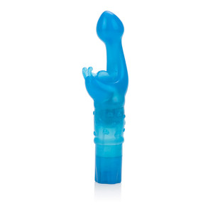 CalExotics The Original Butterfly Kiss Rabbit Vibrator - Blue