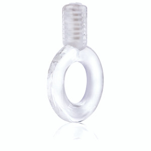Screaming O Go Vibrator Ring - Clear Couple's Cock Ring