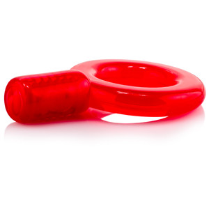Screaming O Go Vibrator Ring - Red Couple's Cock Ring Screaming O Go Vibrator Ring - Red Couple's Cock Ring