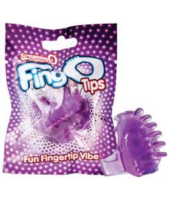 Screaming O Fingo Finger Vibrator Tips - Purple