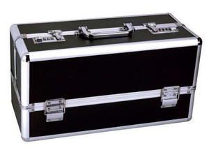 BMS Large Lockable Vibrator Case - Black