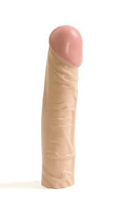 Doc Johnson Vac - U - Lock 8" Classic Strap On Dildo - White