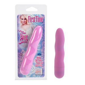 CalExotics First Time Mini Power Swirl Vibrator - Pink CalExotics First Time Mini Power Swirl Vibrator - Pink