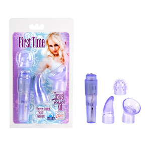 CalExotics First Time Travel Teaser Kit Vibrator - Purple