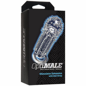 Doc Johnson Optimale Stimulator Penis Extension - Clear