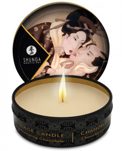 Shunga Excitation Mini Candlelight Massage Candle - 1 Oz Intoxicating Chocolate Shunga Excitation Mini Candlelight Massage Candle - 1 Oz Intoxicating Chocolate