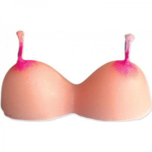 Hott Products Boobie Party Candles 3 Pack