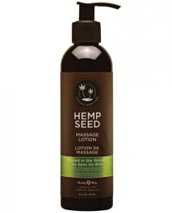 Earthly Body Hemp Seed Massage Lotion Naked In The Woods 8Oz