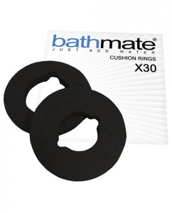 Bathmate X30 Penis Pump Support Rings Pack Black