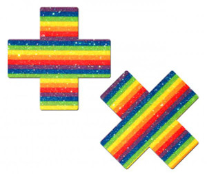 Pastease Glitter Rainbow Plus Pasties Pasties