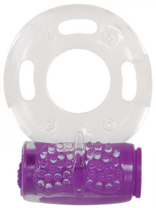 Evolved Ring True Unique Pleasure Rings Kit Clear Purple 3 Pack