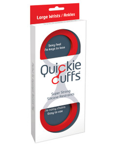 Creative Conceptions Fetish Quickie Hand Cuffs Large - Red