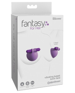 Pipedream Fantasy For Her Vibrating Breast Suckers - Hers Pipedream Fantasy For Her Vibrating Breast Suckers - Hers