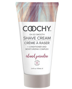 Coochy Rash Free Intimate Area Shave Cream - 3.4 Oz Island Paradise Coochy Rash Free Intimate Area Shave Cream - 3.4 Oz Island Paradise