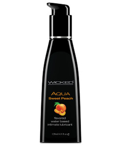 Wicked Sensual Care Collection Waterbased Personal Lubricant - 4 Oz Sweet Peach