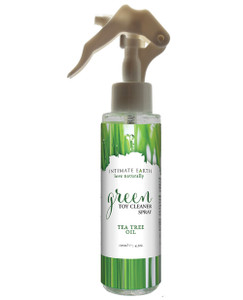 Intimate Earth Green Tea Tree Oil Sex Toy Cleaner Spray - 4.2 Oz