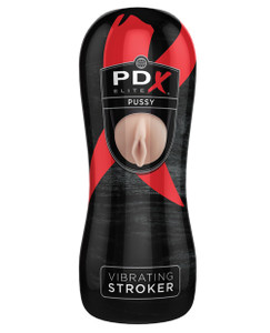 Pipedream Pdx Elite Vibrating Stroker Masturbator - Pussy