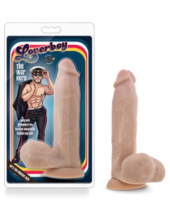 Blush Loverboy The War Hero 8" Realistic Dildo - Vanilla