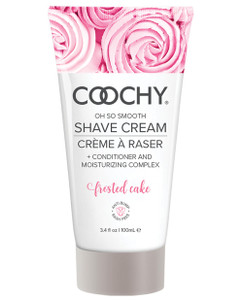 Coochy Rash Free Intimate Area Shave Cream - 3.4 Oz Frosted Cake