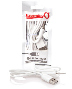 Screaming O Recharge Vibrator Charging Cable