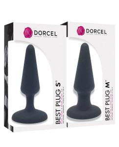 Dorcel Best Butt Plug Starter Kit S/M - Black