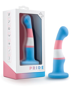 Blush Avant Pride 2 Silicone Anal Butt Plug - True Blue