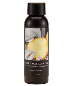 Earthly Body Edible Massage & Body Oil - 2 Oz Pineapple