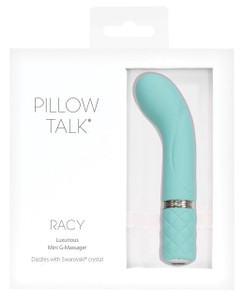 BMS Pillow Talk Racy G-Spot Vibrator - Teal