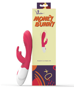 Voodoo Money Bunny 10X Wireless Vibrator - Pink
