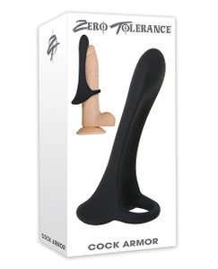 Zero Tolerance Cock Armor Cock Ring - Black
