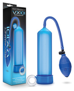 Blush Performance Vx101 Male Enhancement Penis Pump - Blue