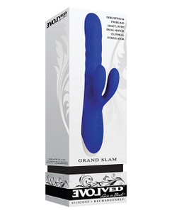 Evolved Grand Slam Rabbit Vibrator - Blue