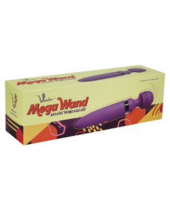 Voodoo Deluxe Mega Wand 28X Wand Vibrator - Purple