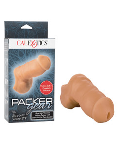 CalExotics Packer Gear Ultra Soft Silicone Stp - Tan