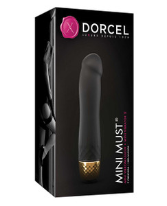 Dorcel Mini Must Vibrator - Black/Gold