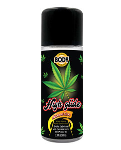 Body Action High Glide Erotic Personal Lubricant - 2.3 Oz Bottle