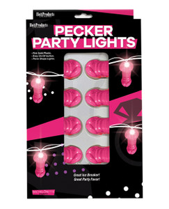 Hott Products Light Up Pink Pecker String Party Lights