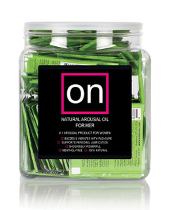 Sensuva On Hemp Oil Infused Female Arousal Oil - Tub Of 75 Single Use Ampoule