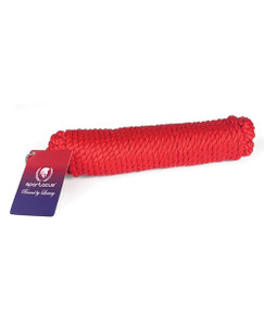 Spartacus Fetish Nylon Rope - 10 Mm Red