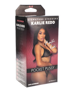 Doc Johnson Signature Strokers Ultraskyn Pocket Pussy Celebrity Girls Masturbator Stroker - Karlie Redd