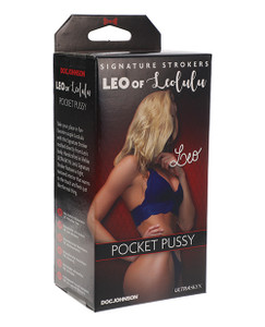 Doc Johnson Signature Strokers Ultraskyn Pocket Pussy Masturbator Stroker - Leo Of Lulu