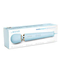 Le Wand Powerful Plug - In Wand Vibrator - Sky Blue